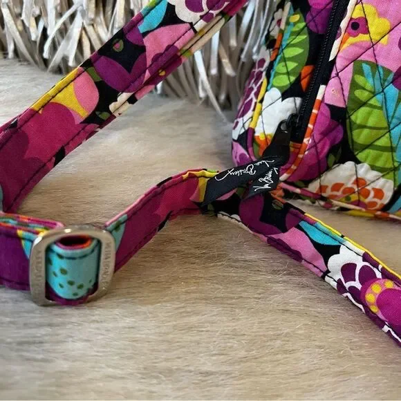 Vera Bradley Va-Va Bloom Little Hipster Crossbody Bag - Picture 2 of 14